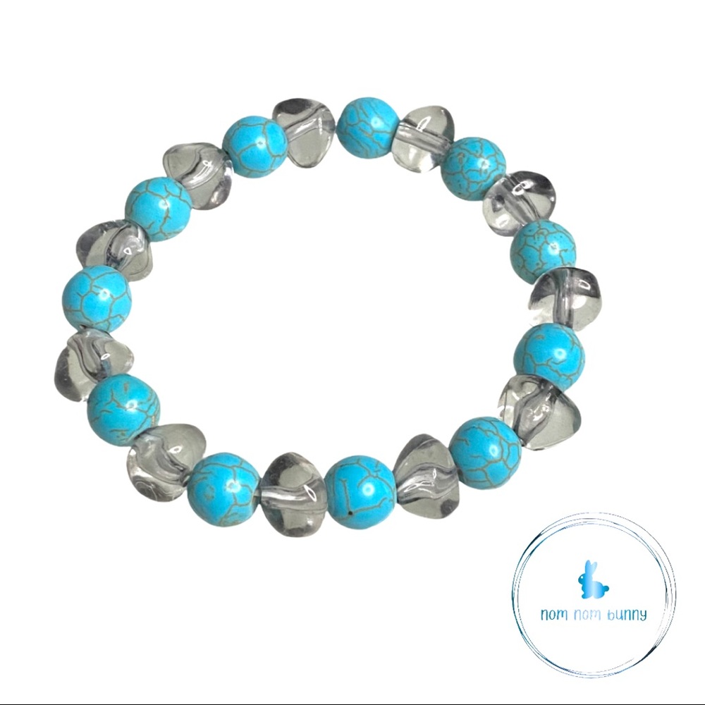 Brilliant Turquoise Beaded Bracelet